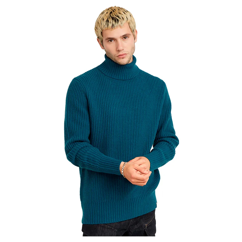 

Свитер G-Star Essential high neck, синий