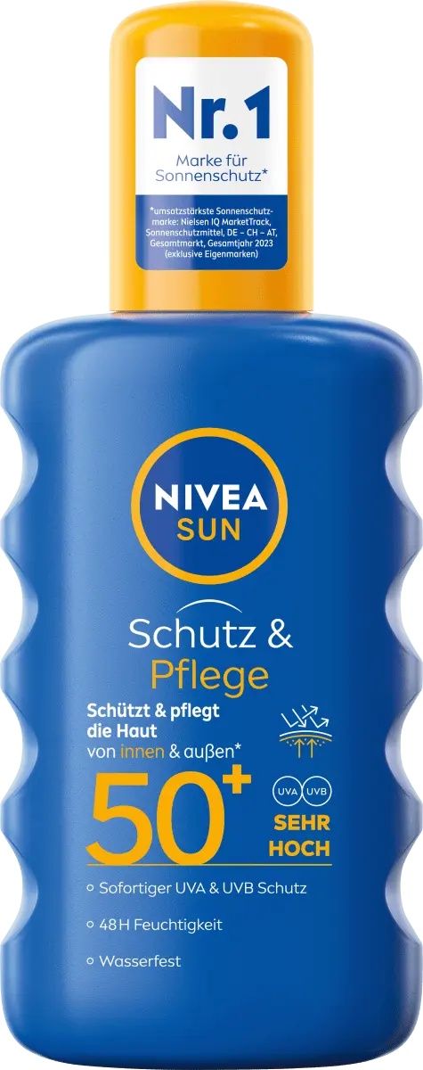 

Защита от солнечных лучей и усилитель Уход SPF 50+ 200мл NIVEA
