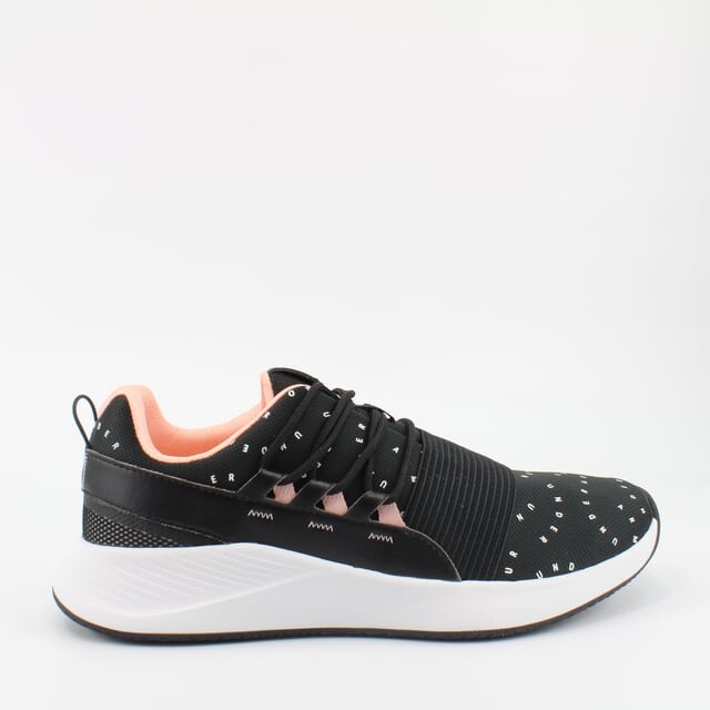 Черные текстильные женские кроссовки Under Armour Loaded Atem Mcprint 3023222 001 Under Armour, черный