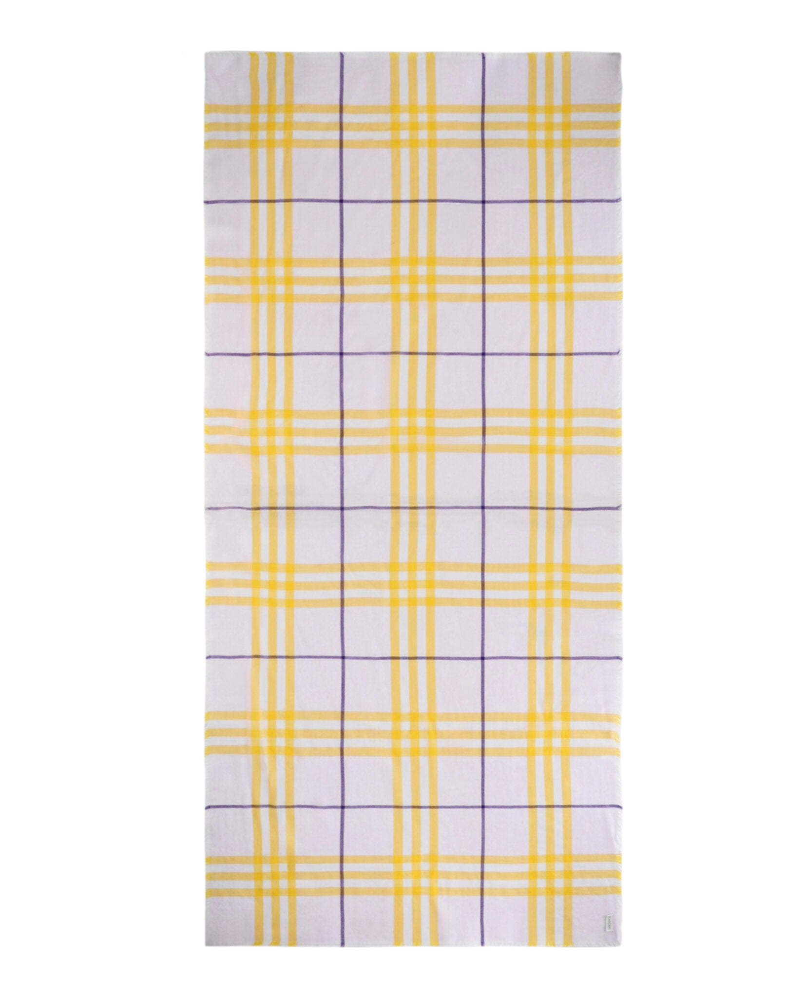 

Клетчатый шерстяной шарф Burberry, цвет haze