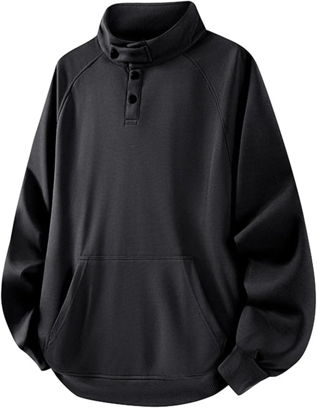 

Мужской оверсайз худи с карманом и длинными рукавами