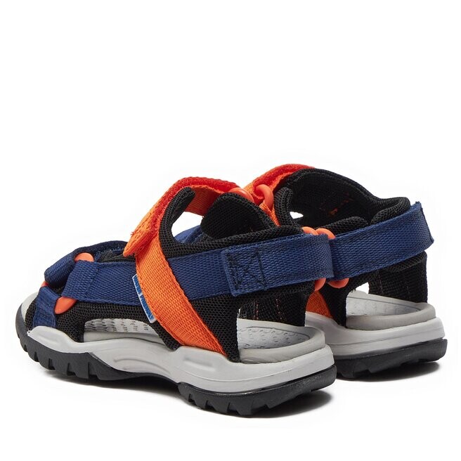 Сандалии Geox J Borealis Boy J450RE 01411 C0659 M Navy/Orange, темно-синий — фото 3