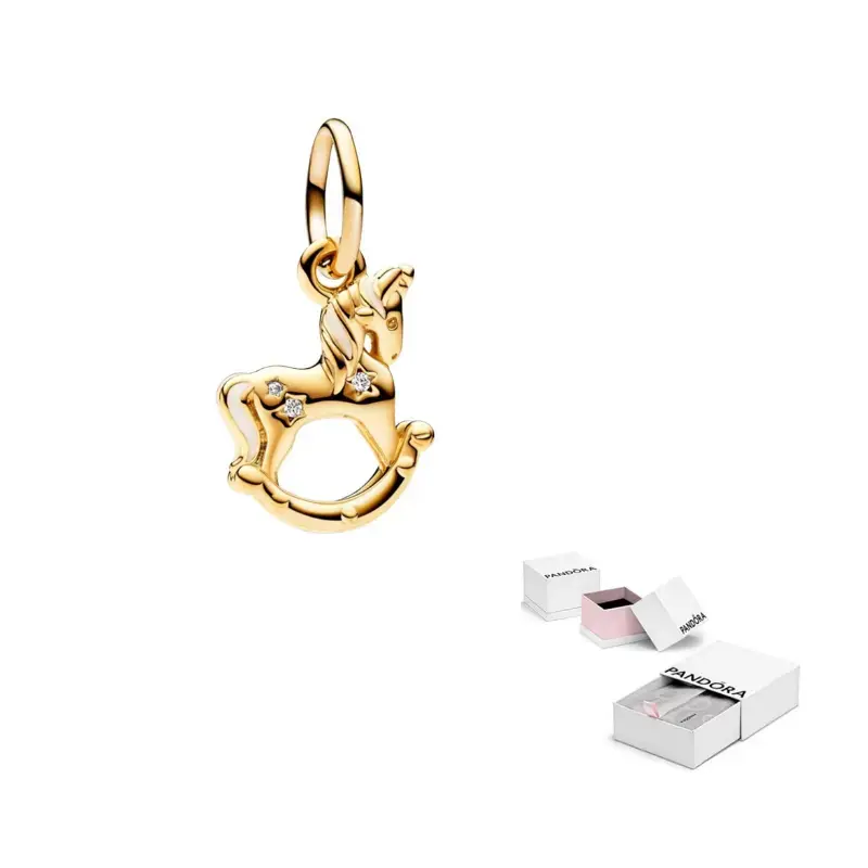 

Pandora Позолоченные кулон из медного серебряного сплава с синтетическим фианитом для женщин gold