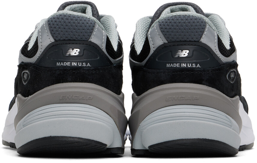 Сделано в США 990v6 Кроссовки New Balance, черный — фото 2