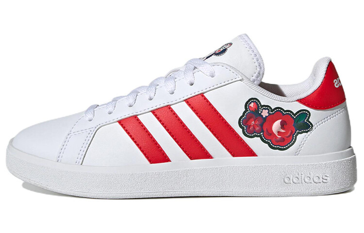 

GRAND COURT Скейтбординг Кроссовки женские низкие белые/красные Adidas Neo, Красный, GRAND COURT Скейтбординг Кроссовки женские низкие белые/красные Adidas Neo