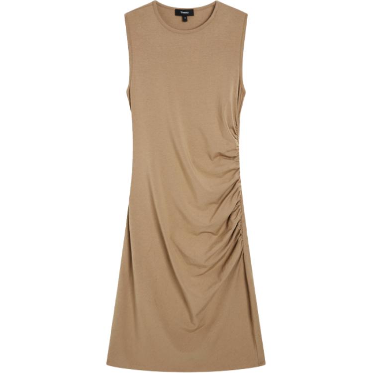 

Женское платье без рукавов THEORY, Chocolate D1A