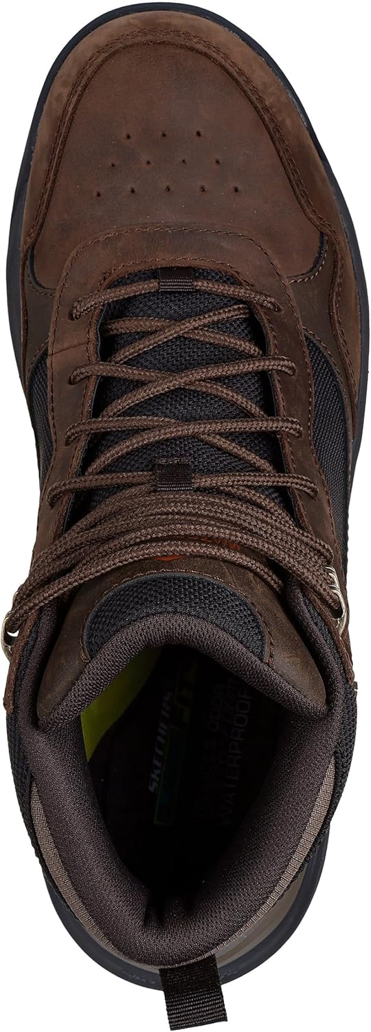 Мужские классические ботинки Skechers, Cocoa Leather Mesh — фото 2