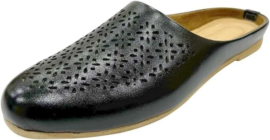 Лоферы Punjabi Mojaris, черный Shoe Bazar