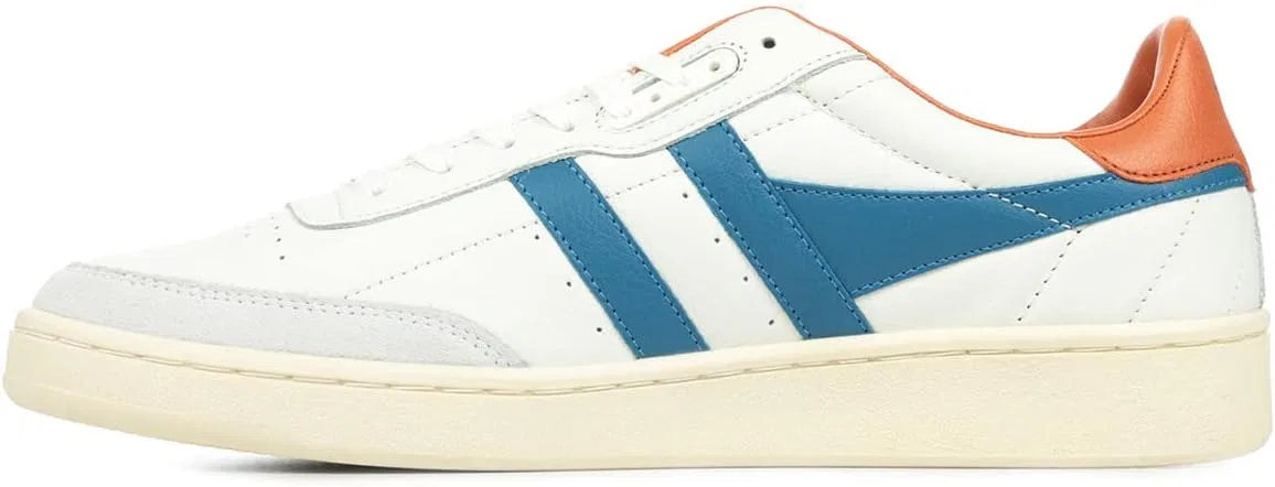 Кроссовки Gola Contact Leather CMB261ZE, White — фото 4