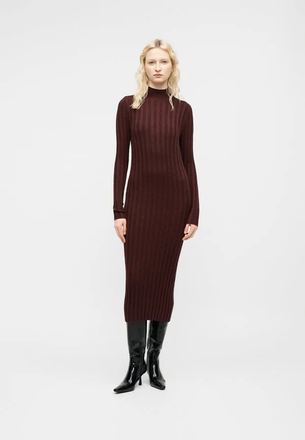 Платье-Комбинезон cashsoft Gap, Deep Rouge Heather