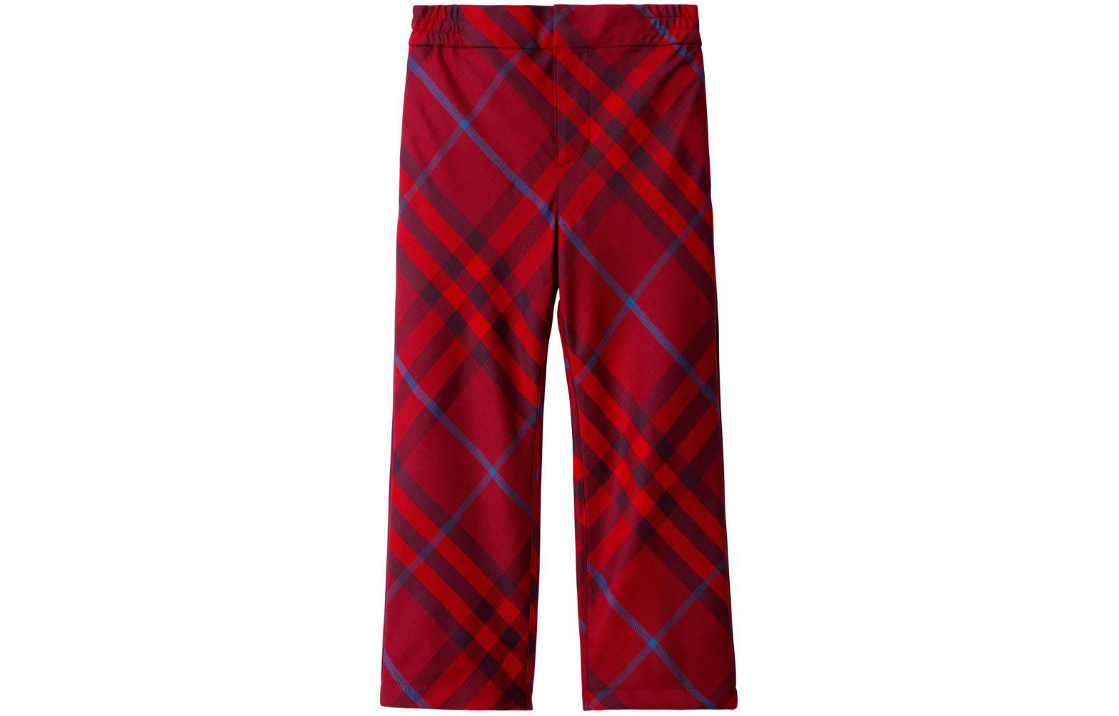Burberry Повседневные брюки FW23 Kids' Red — фото 3