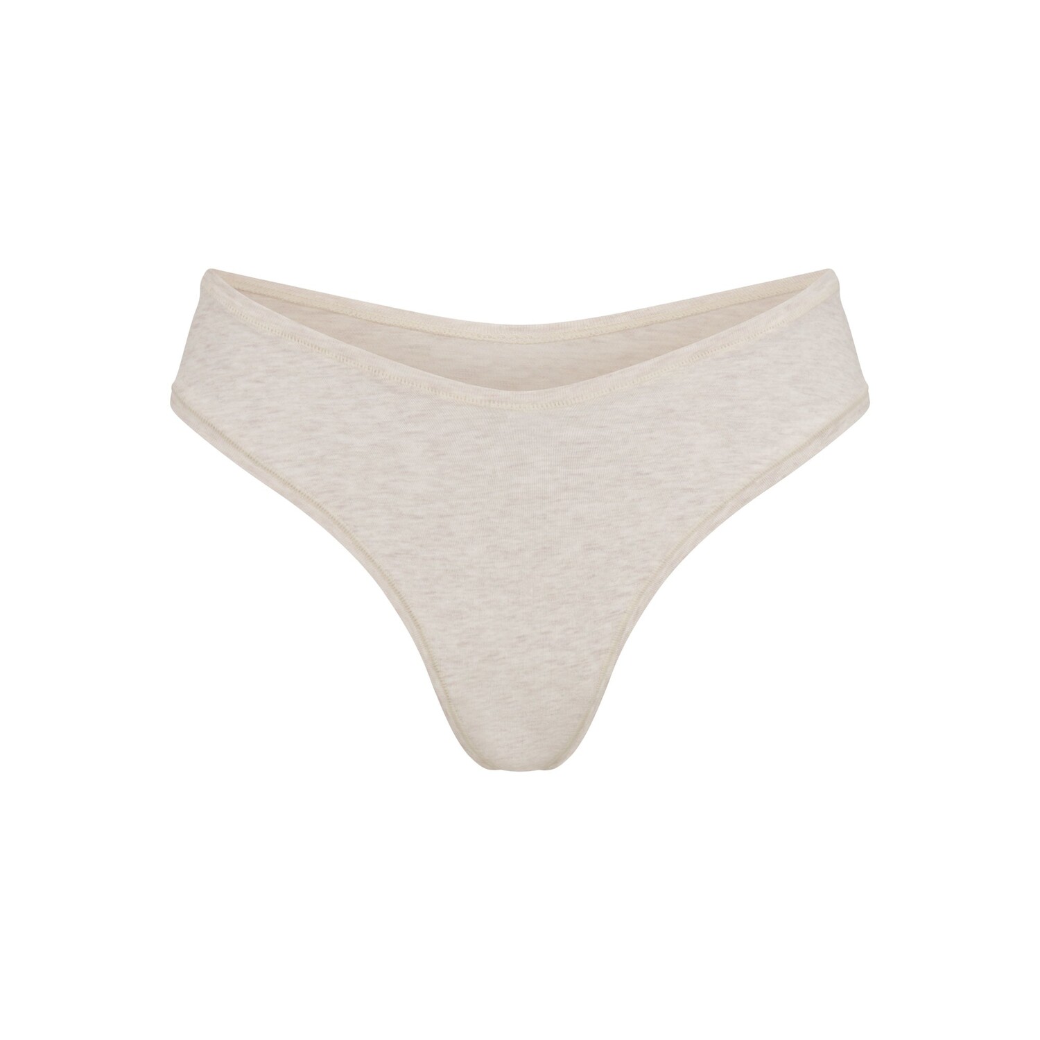 

Стринги с окучиванием SKIMS, цвет oatmeal heather