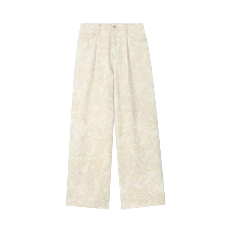 

Джинсы Kenzo x Baggy Fit Jeans 'Rinse White Denim', белый