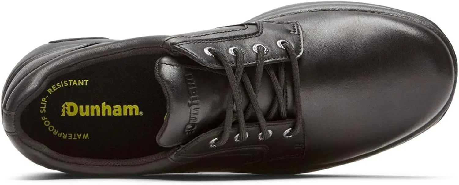 Мужские оксфорды Dunham 8000service Plaintoe, Black — фото 3