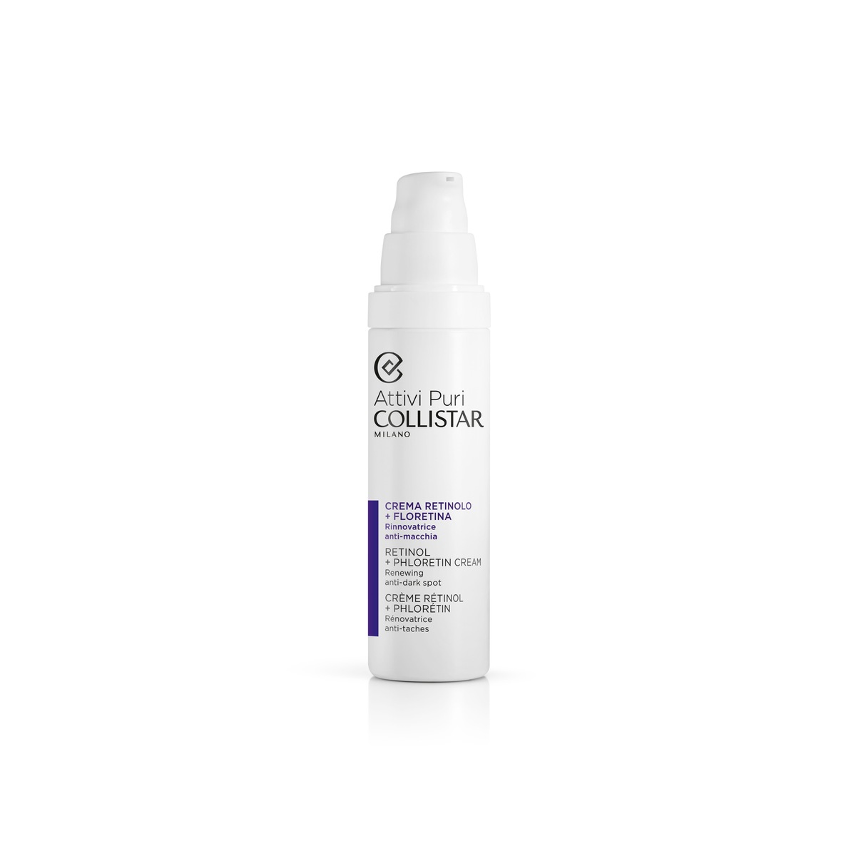 Крем для лица SPF COLLISTAR Attivi puri retinol + phlorentin, объем — фото 3