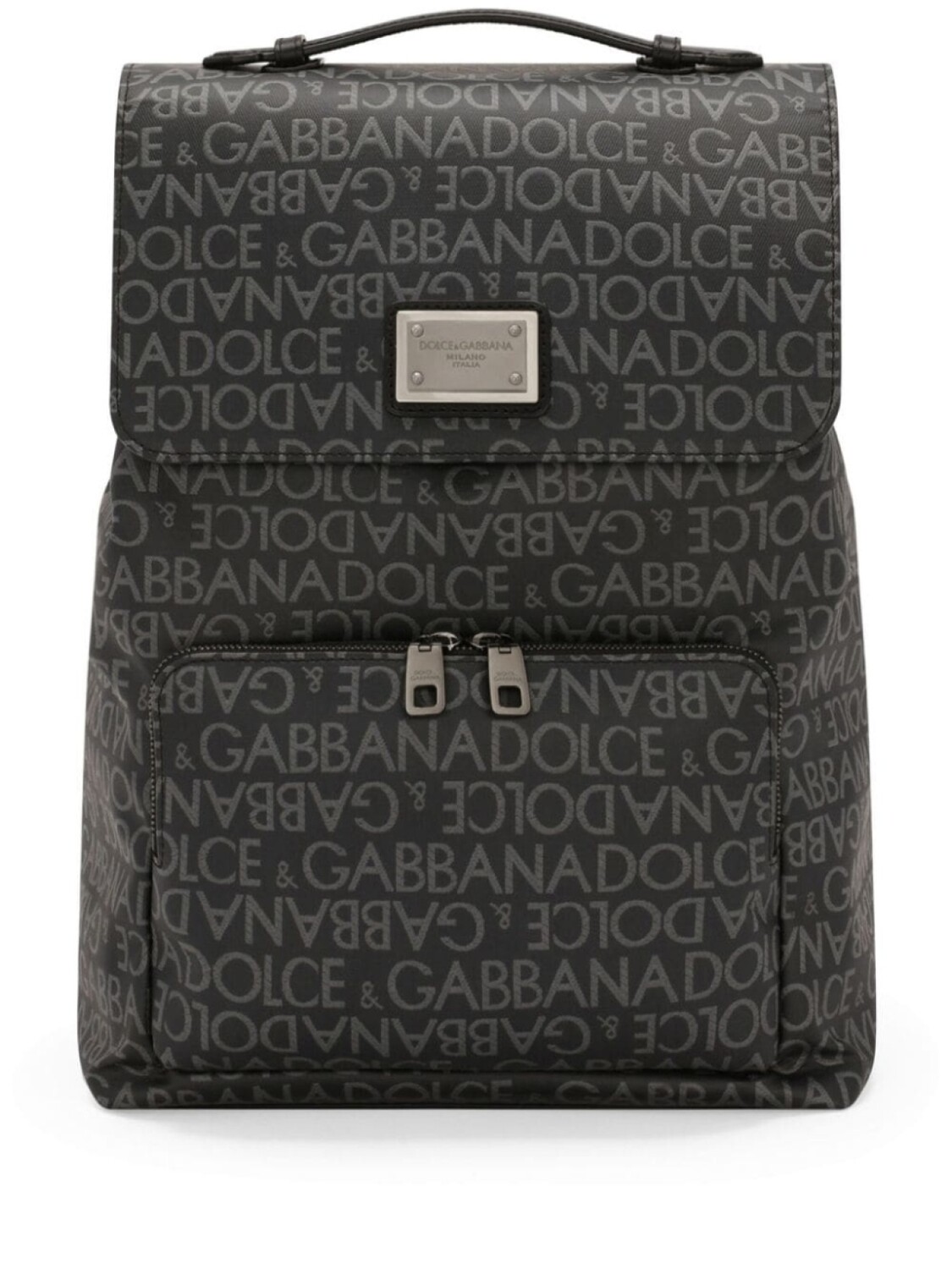 

Dolce & Gabbana жаккардовый рюкзак, черный