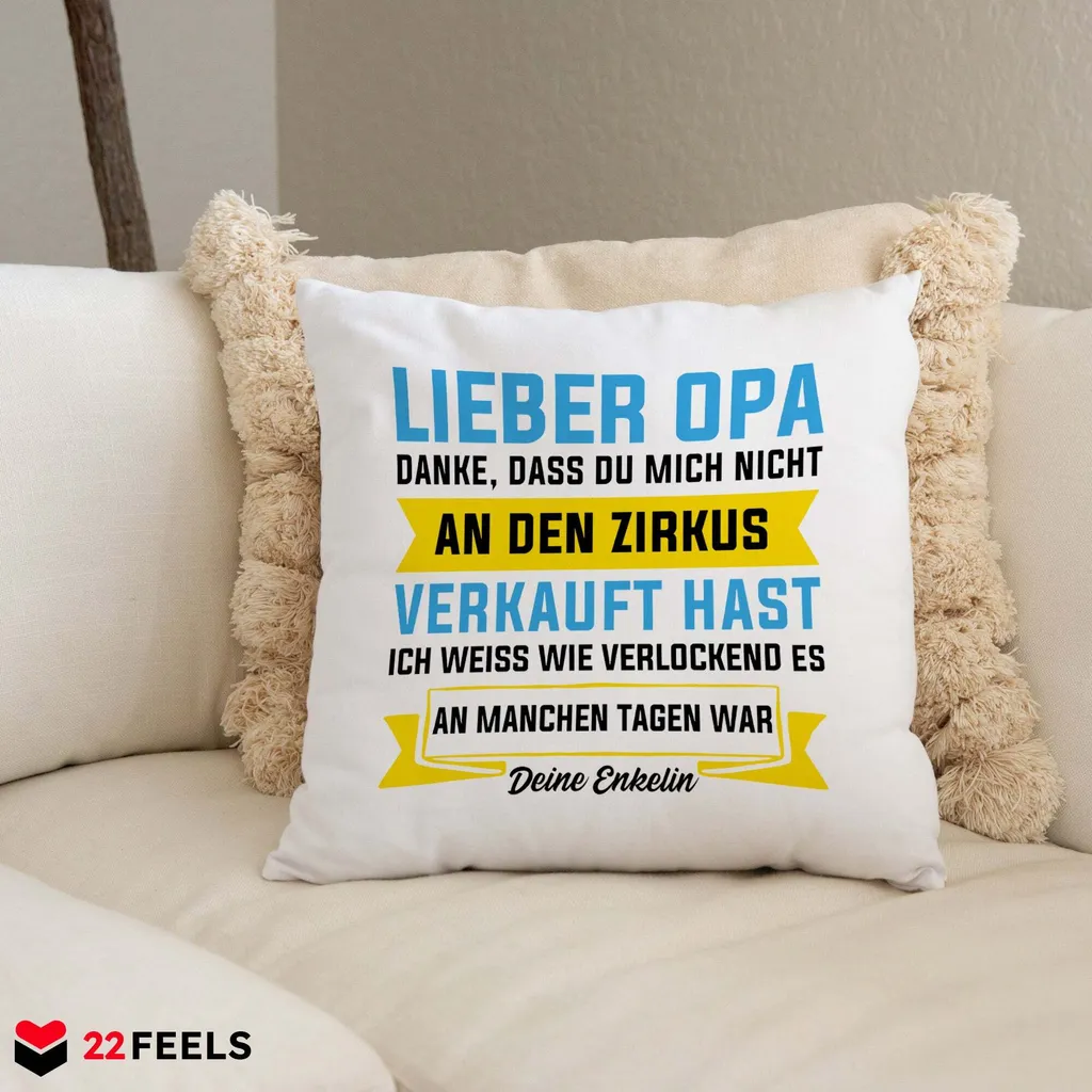

Декоративная поудшка 22Feels, белый