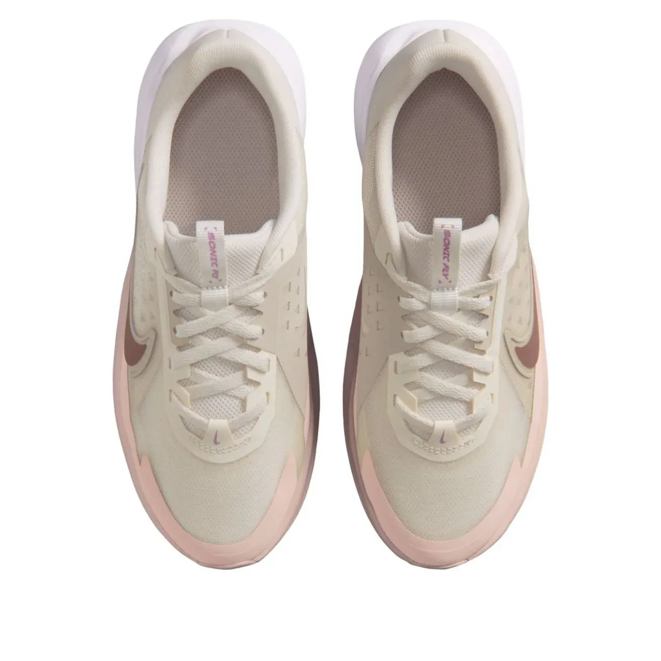 Кроссовки (GS) Nike Sonic Fly 'Phantom Silt Red Tattoo', розовый — фото 3