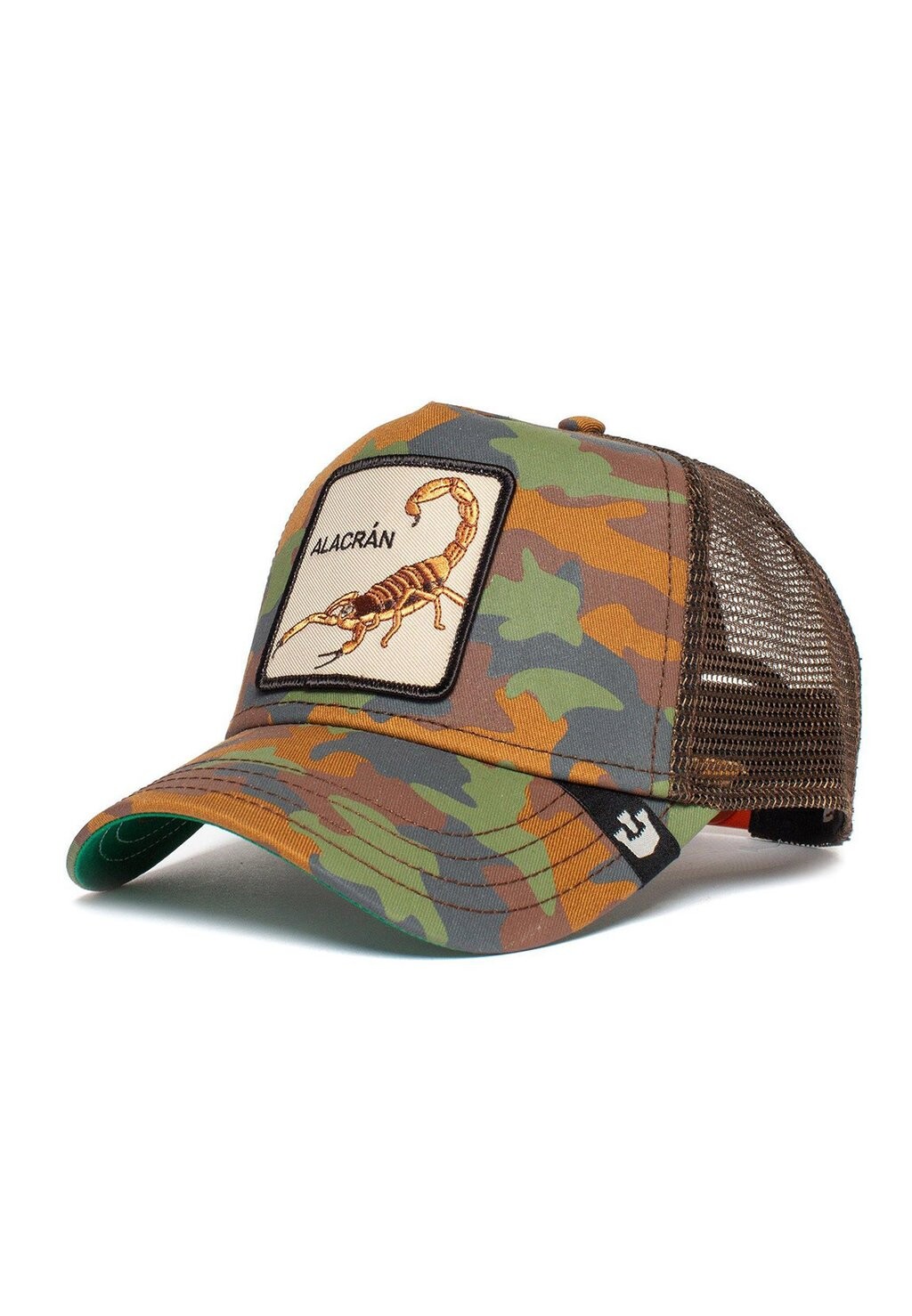 

Бейсболка TRUCKER THE ALACRAN CAMOUFLAGE Goorin Bros, цвет mehrfarbig