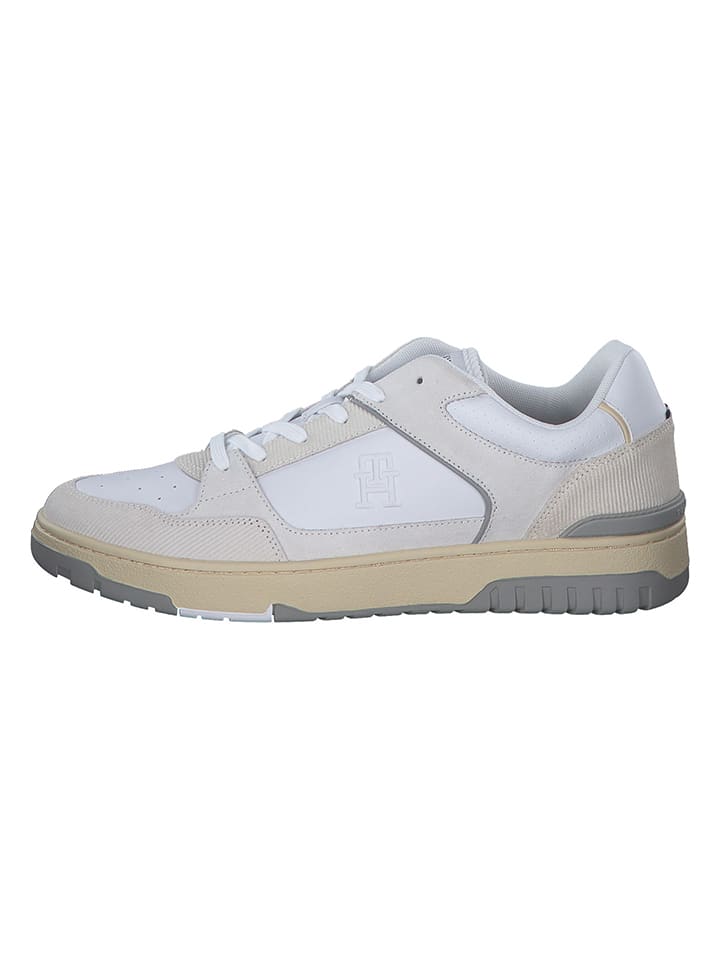 Кожаные кроссовки белого цвета Tommy Hilfiger Shoes — фото 2