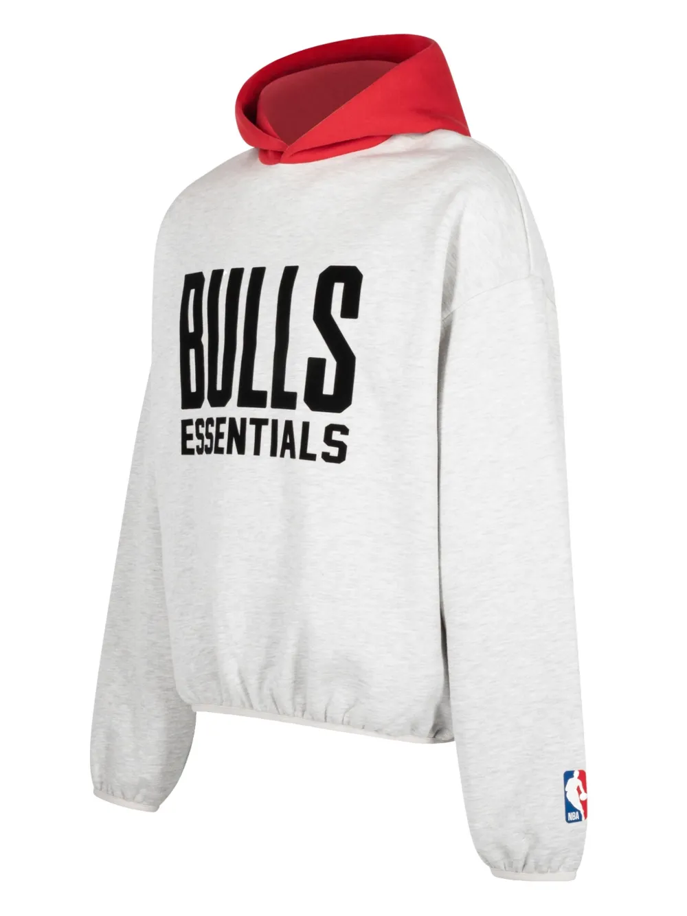 Худи Light Heather из коллаборации с NBA Bulls Essentials FEAR OF GOD ESSENTIALS, серый — фото 3