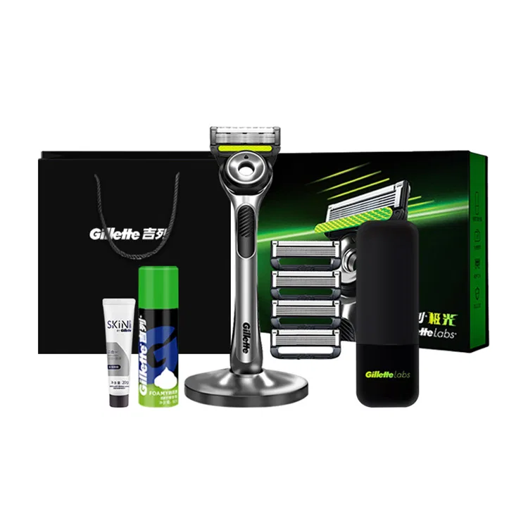 Бритвенный набор Aurora 4 лезвия Gillette