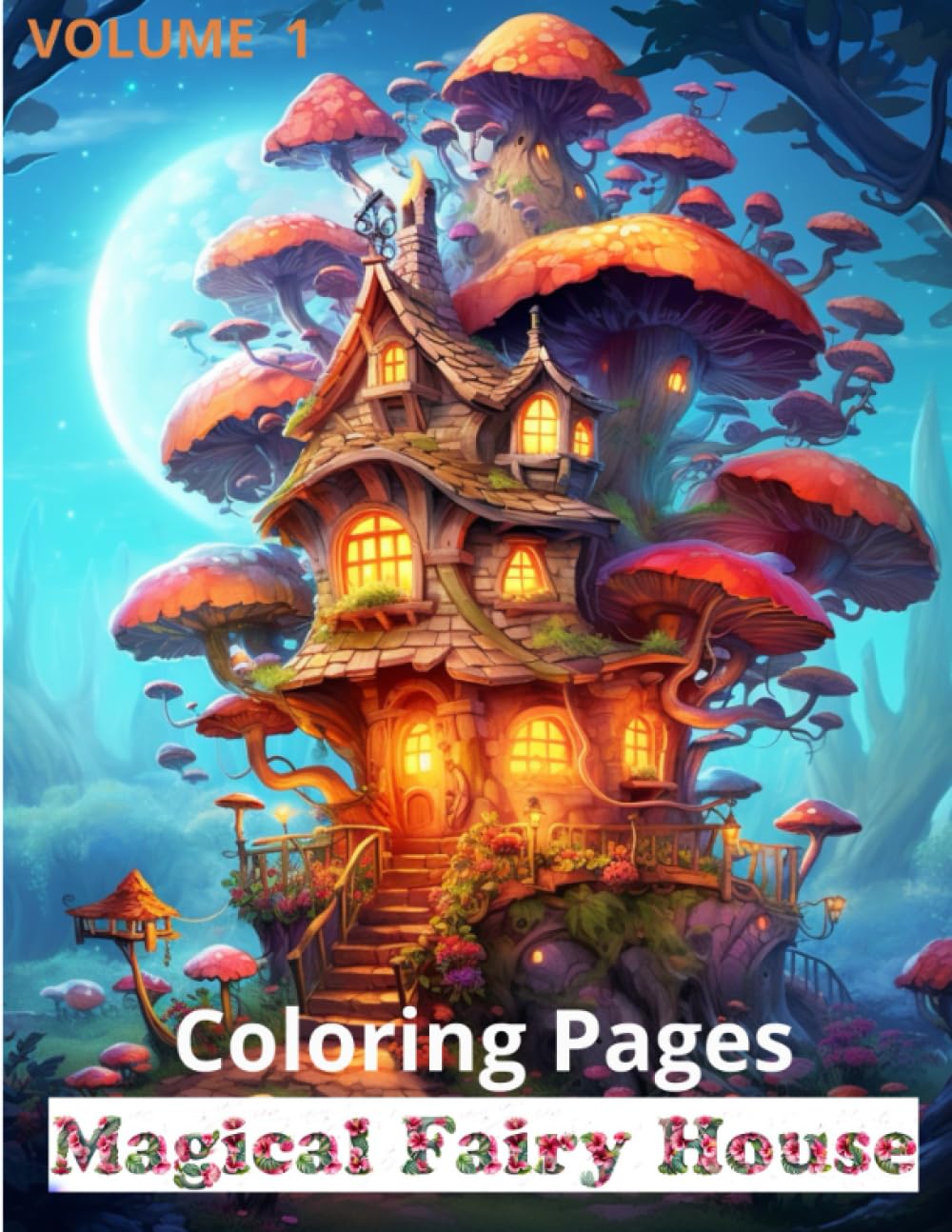 

MAGICAL FAIRY HOUSE: Beautiful handmade drawings very detailed in every part (Italian Edition) (Independently published)