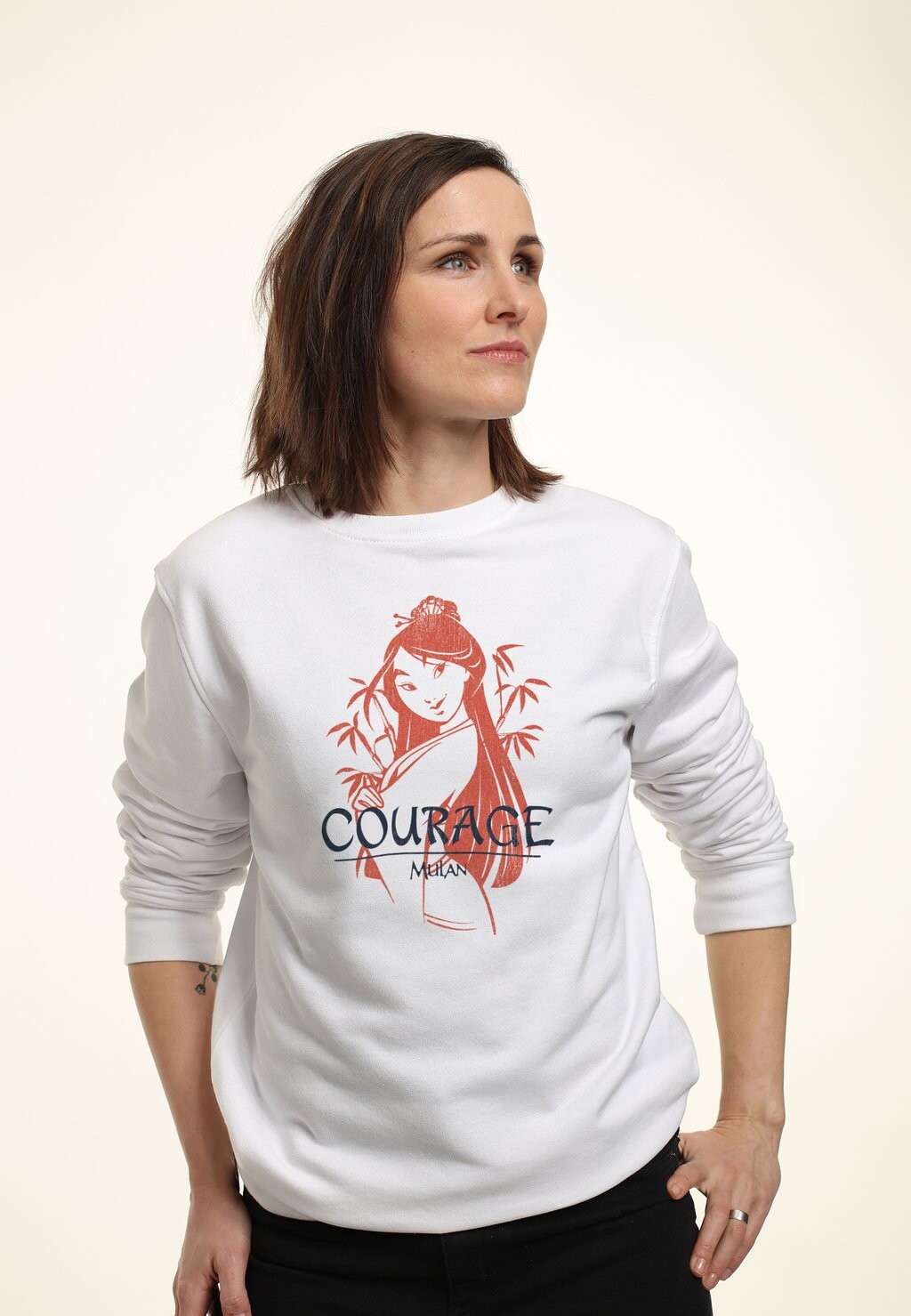 

Толстовка MULAN WARRIOR Disney, белый