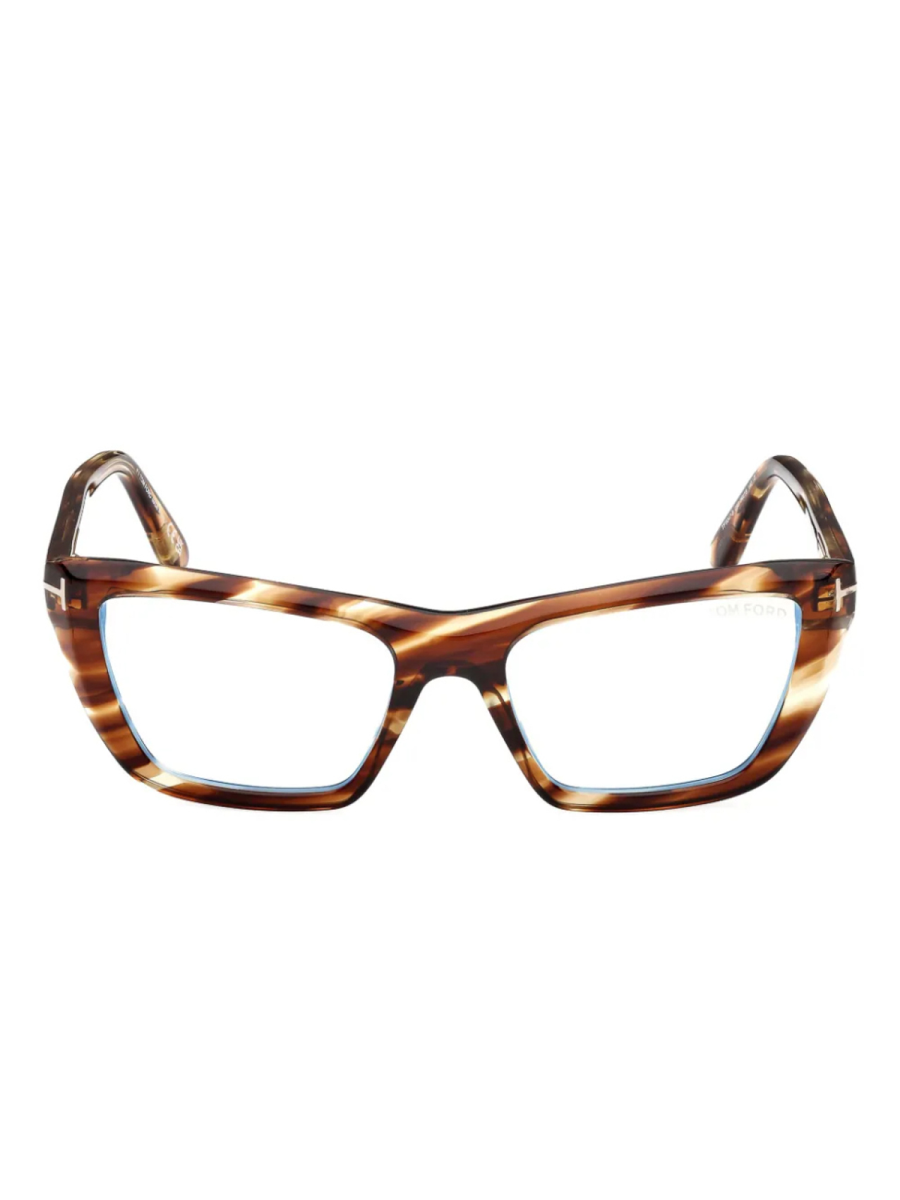 

Очки TOM FORD Eyewear в квадратной оправе черепахового цвета, коричневый