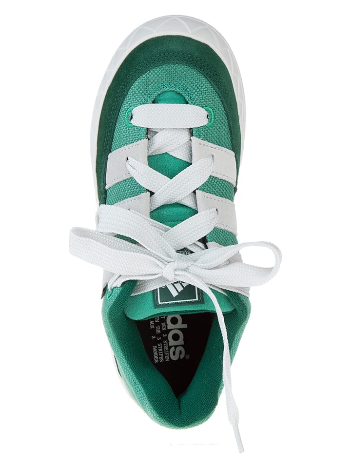 Низкие кроссовки Adidas, зеленый — фото 4