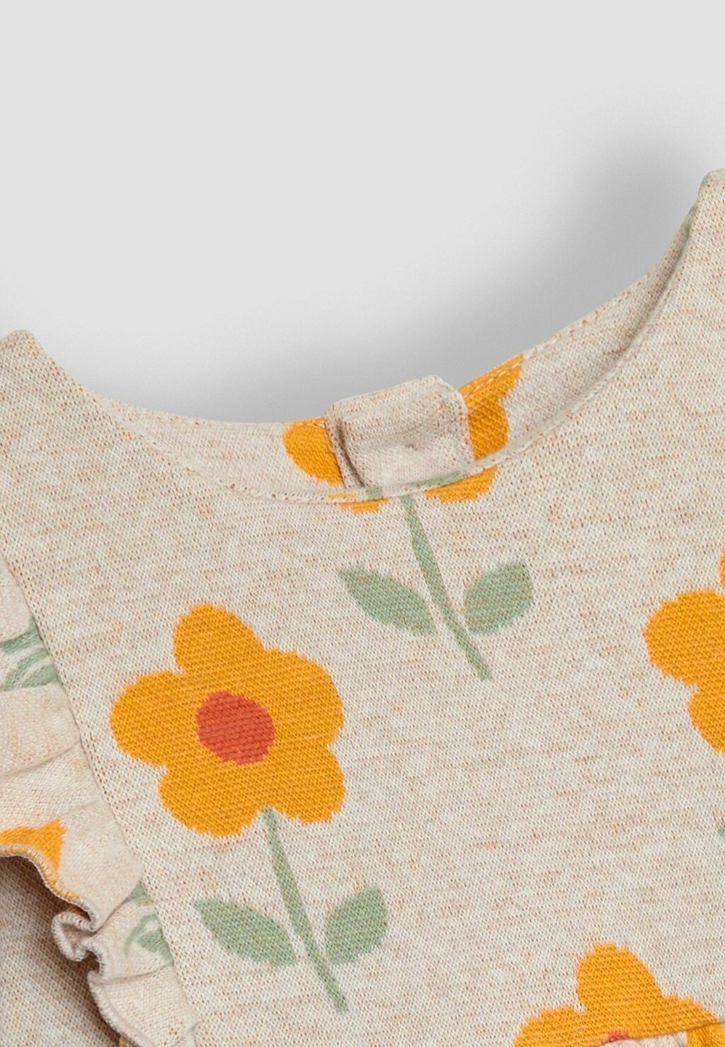 

Трикотажное платье FLORAL, REGULAR FIT JoJo Maman Bébé, бежевый