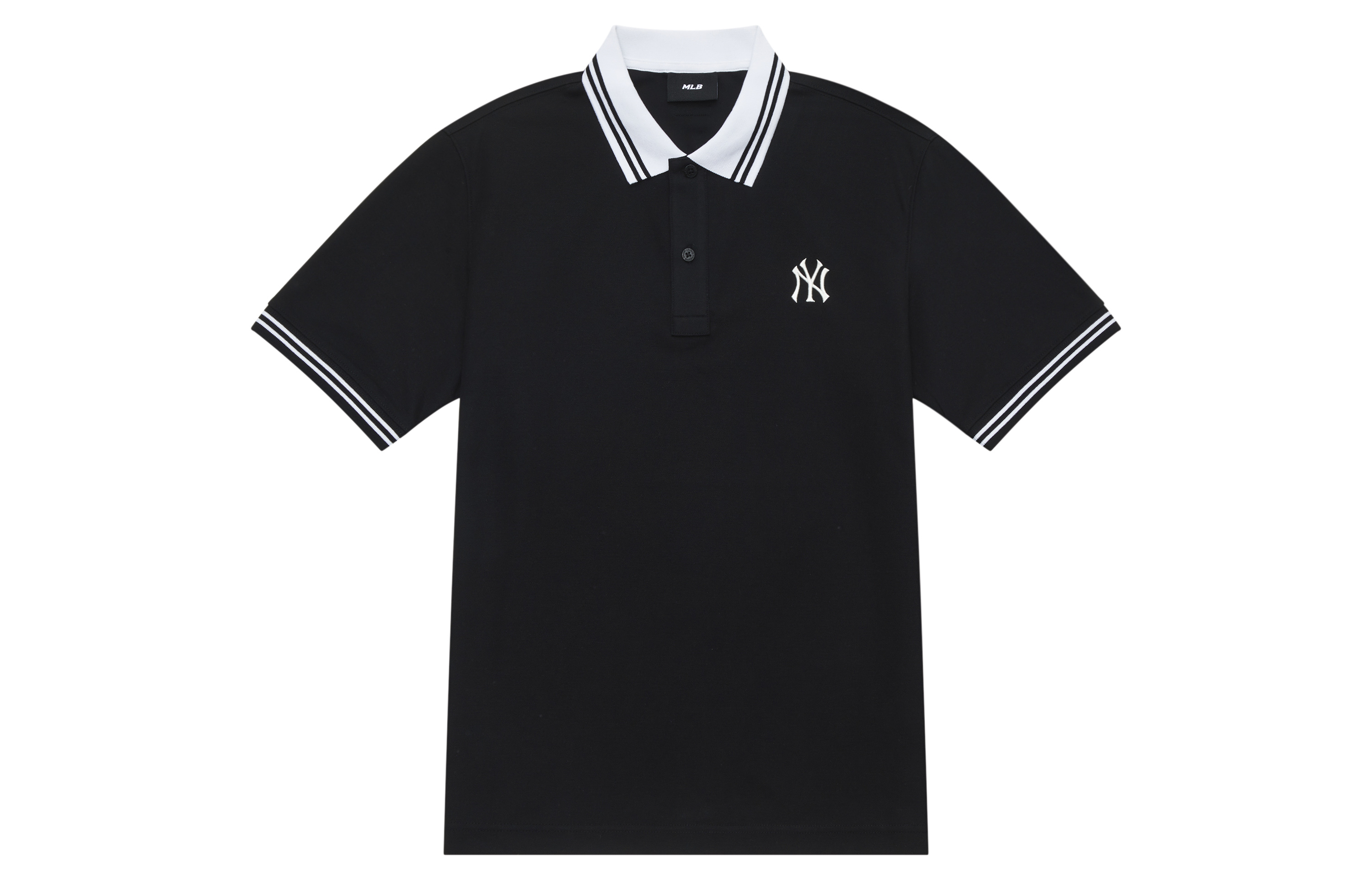 

MLB Футболка-поло New York Yankees Basic Logo SS24 унисекс, черная