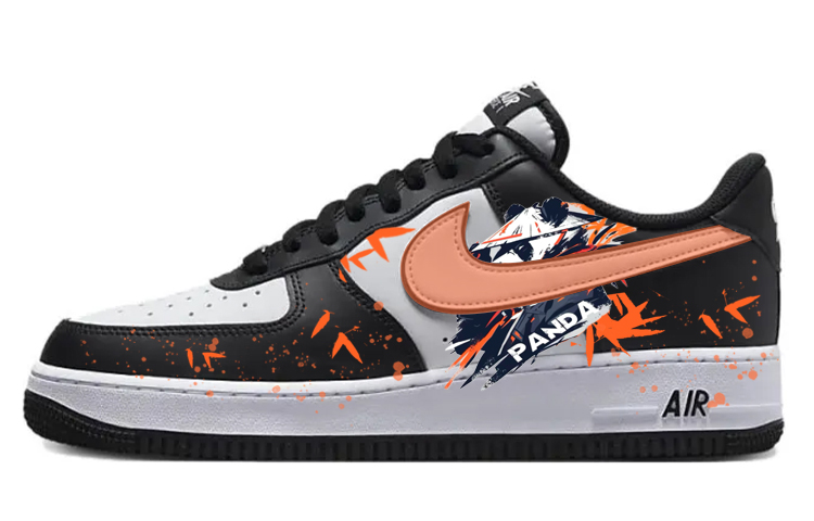 

Кроссовки Nike Air Force 1 Skateboard Shoes Unisex Low-Top White Black, Черный, Кроссовки Nike Air Force 1 Skateboard Shoes Unisex Low-Top White Black