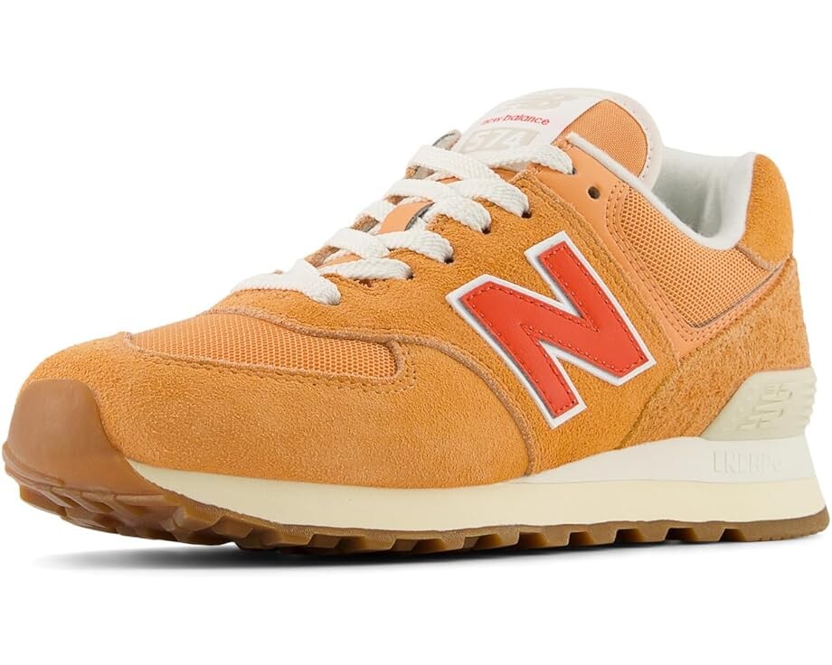 

Кроссовки New Balance WL574V2, цвет Copper/Neo Flame