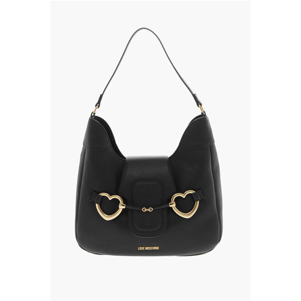 

Черная полиэтиленовая сумка через плечо Moschino, Black
