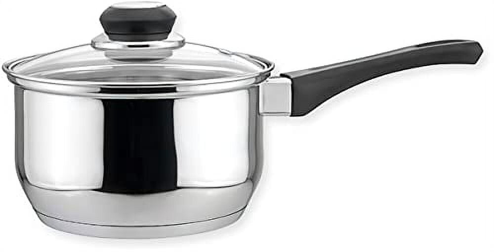 

Кастрюля со стеклянной крышкой Eurostar 2QT