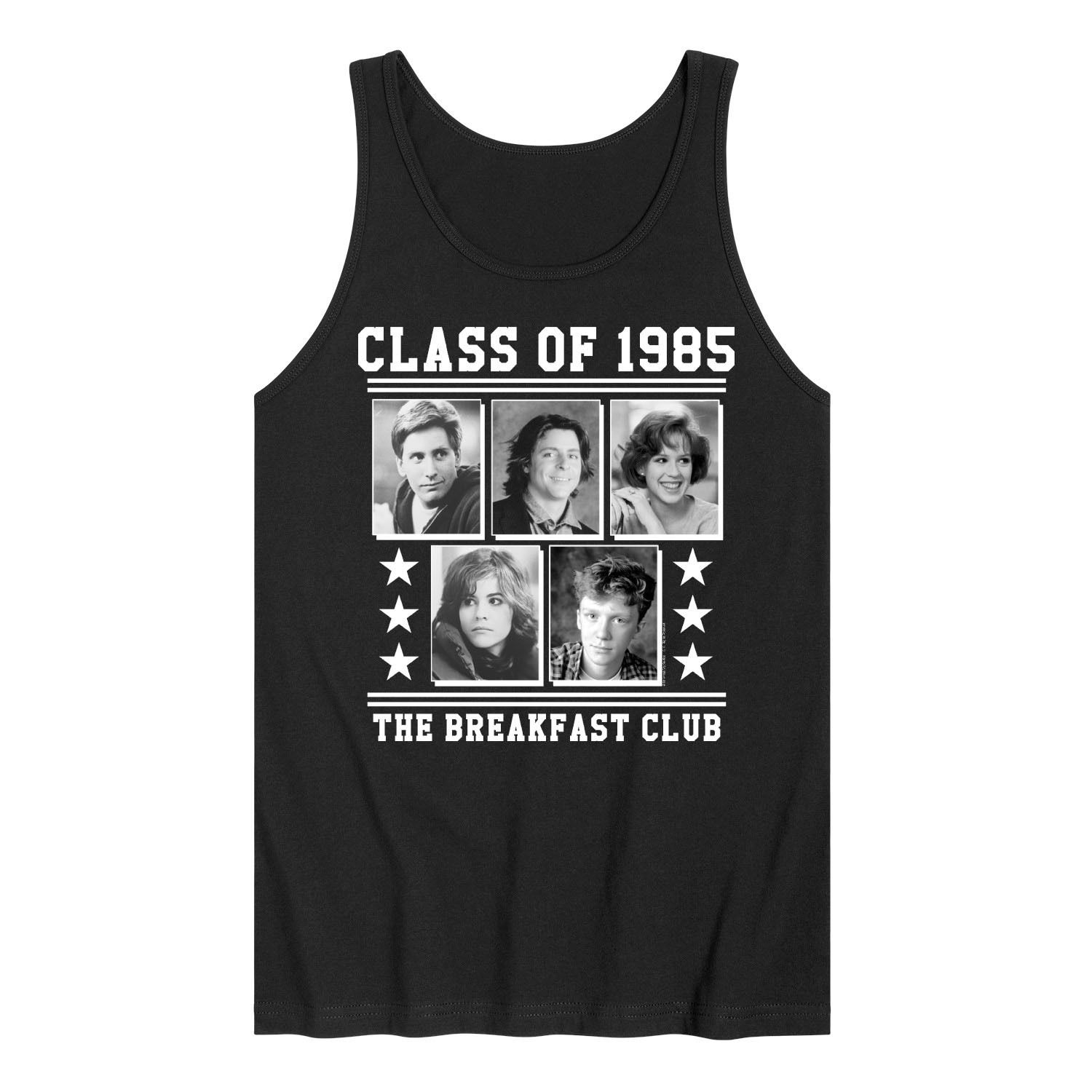 

Мужская майка с графическим рисунком The Breakfast Club, класс 1985 года Licensed Character