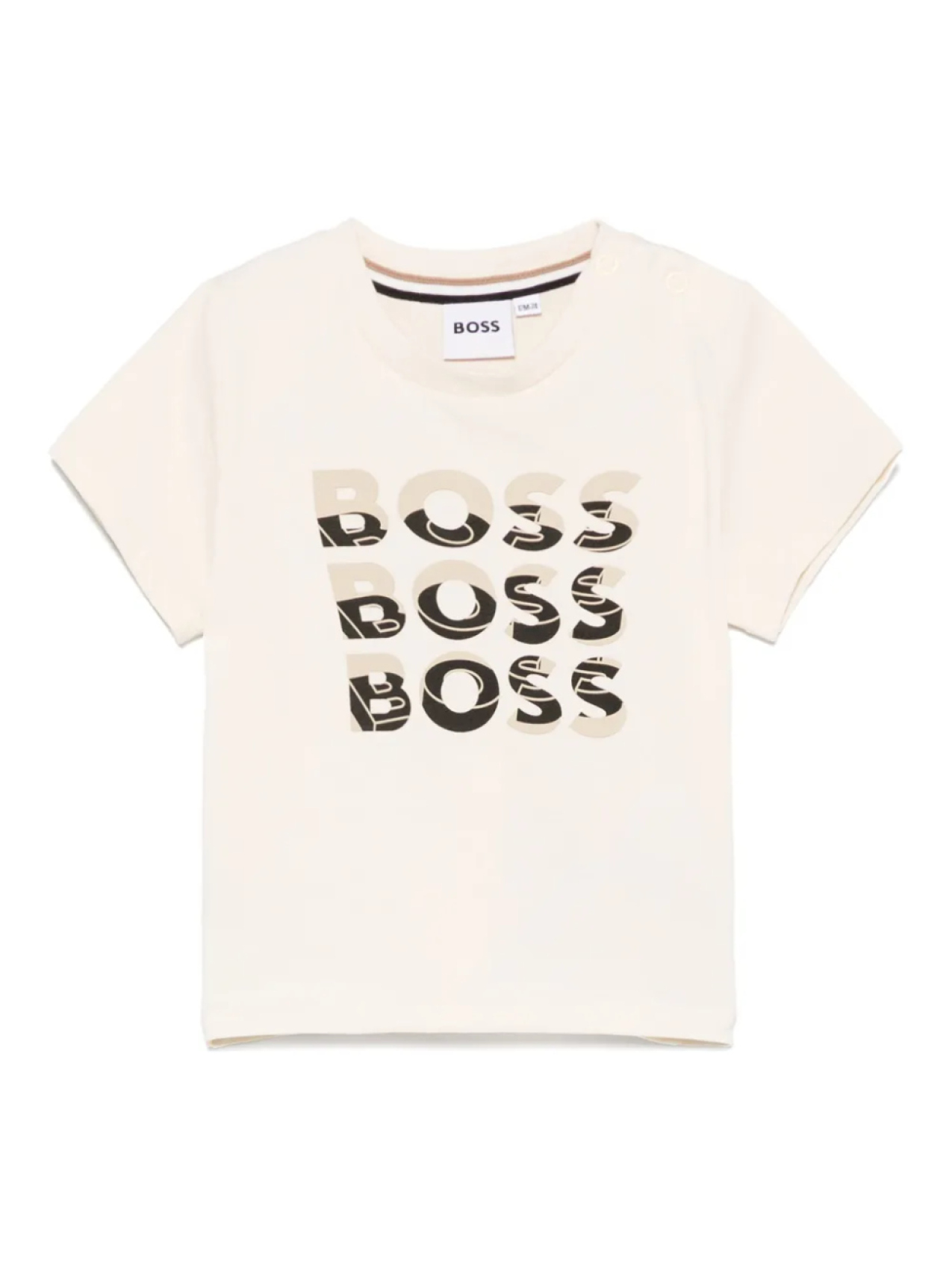 

Футболка с логотипом BOSS Kidswear, нейтральный