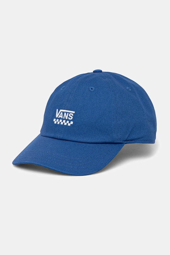 

Хлопковая кепка с козырьком Vans, синий