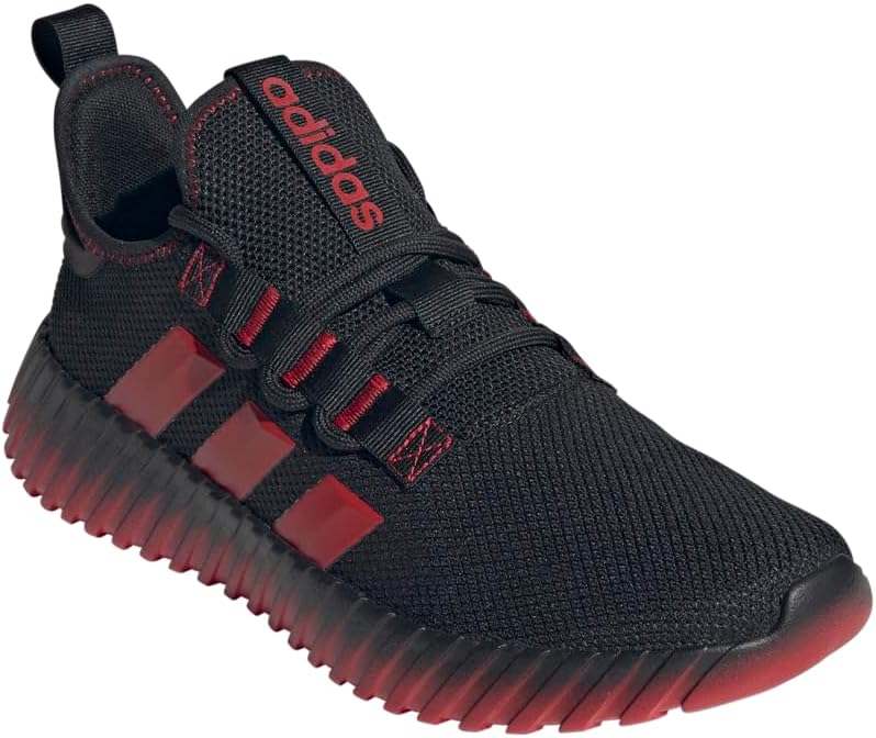Кроссовки Adidas Kaptir 3.0 для мужчин и женщин, черный/алый — фото 3