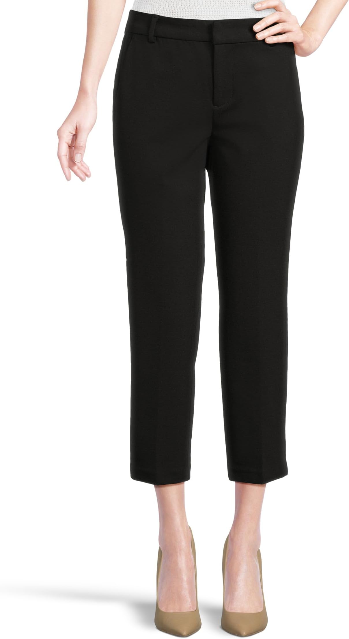 

Брюки Liverpool Los Angeles Petite Kelsey High-rise Trouser 26" Inseam, черный
