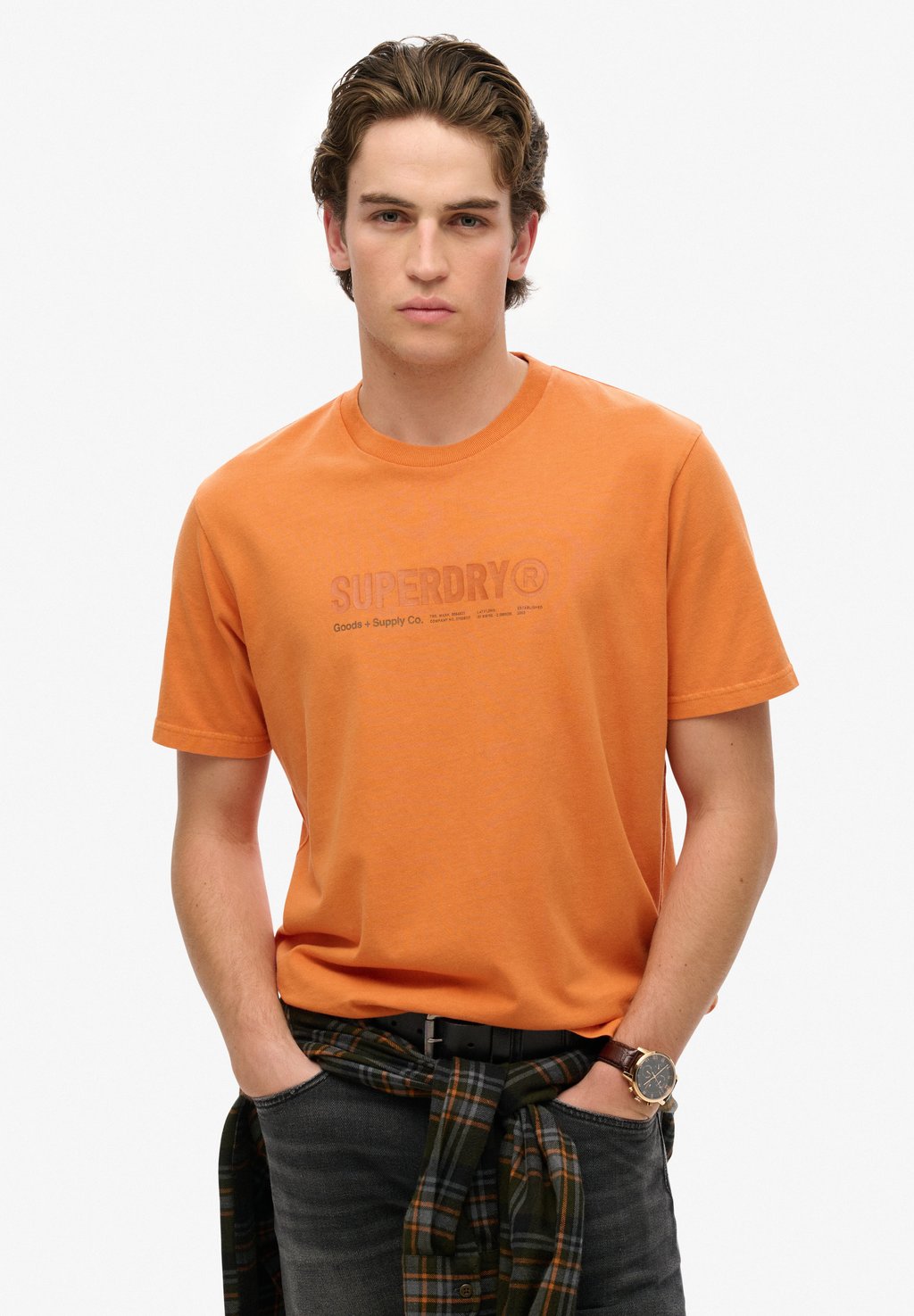 

Футболка с принтом UTILITY GRAPHIC Superdry, оранжевый