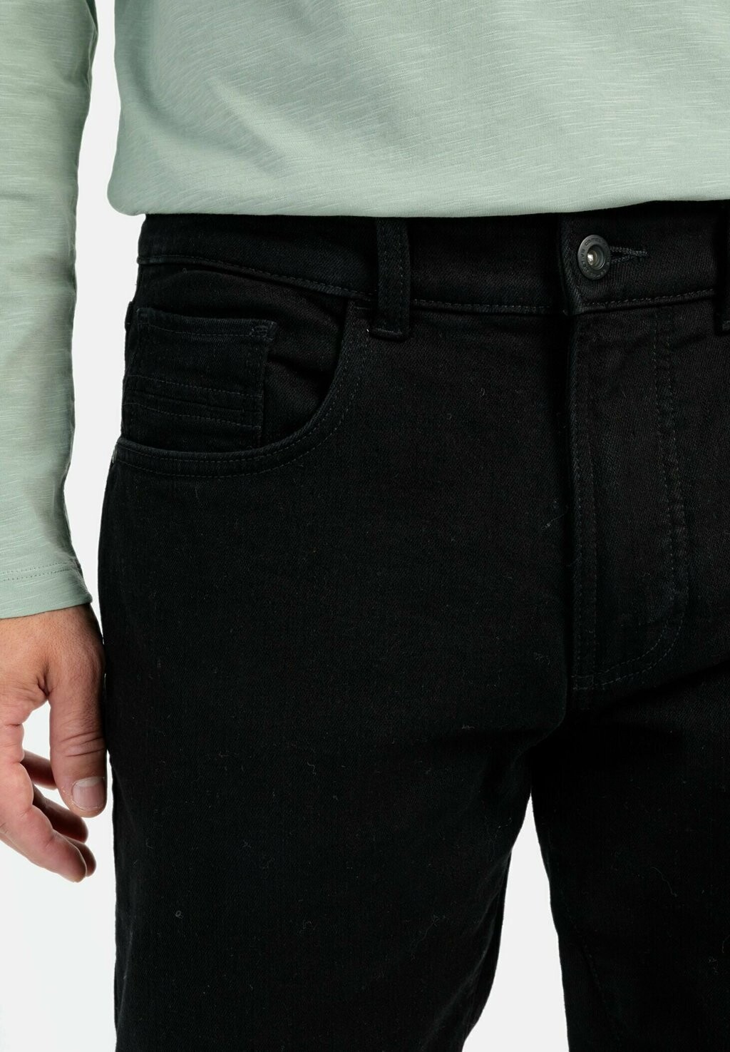 

Джинсы прямого кроя 5-POCKET MIT FUTTER camel active, черный