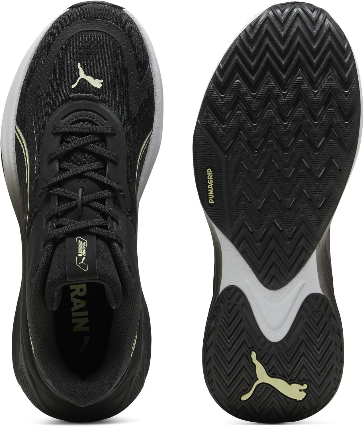 Кроссовки PUMA Unisex Pwr Hybrid Tr, белый/черный — фото 4