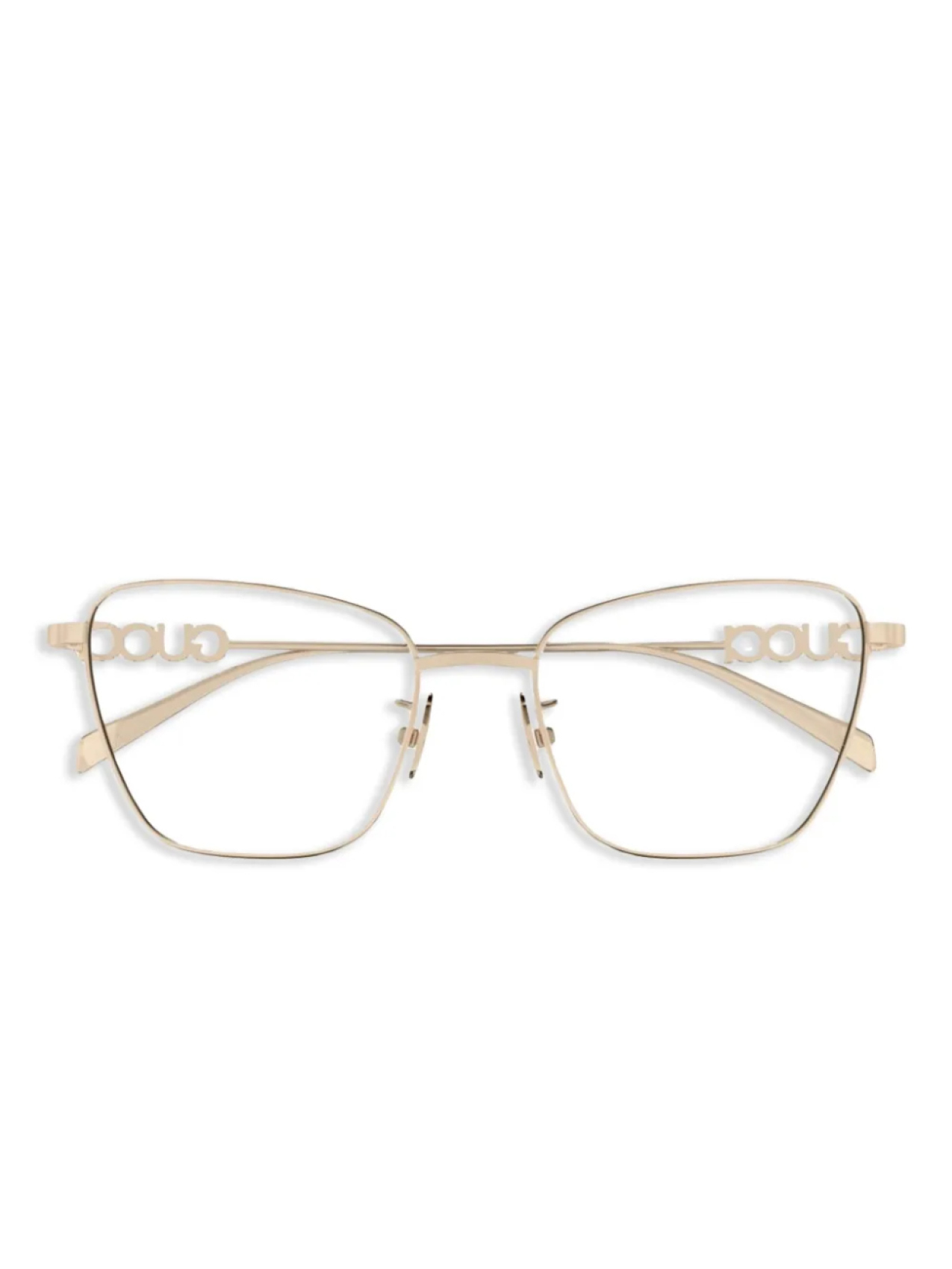 

Очки Gucci Eyewear в квадратной оправе, золотой