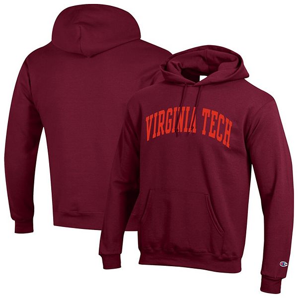 

Мужской бордовый свитшот Virginia Tech Hokies Basic Arch Fleece Champion