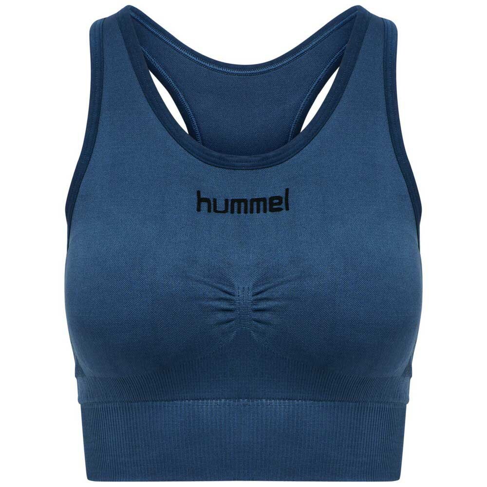 

Спортивный бюстгальтер Hummel First Seamless, синий
