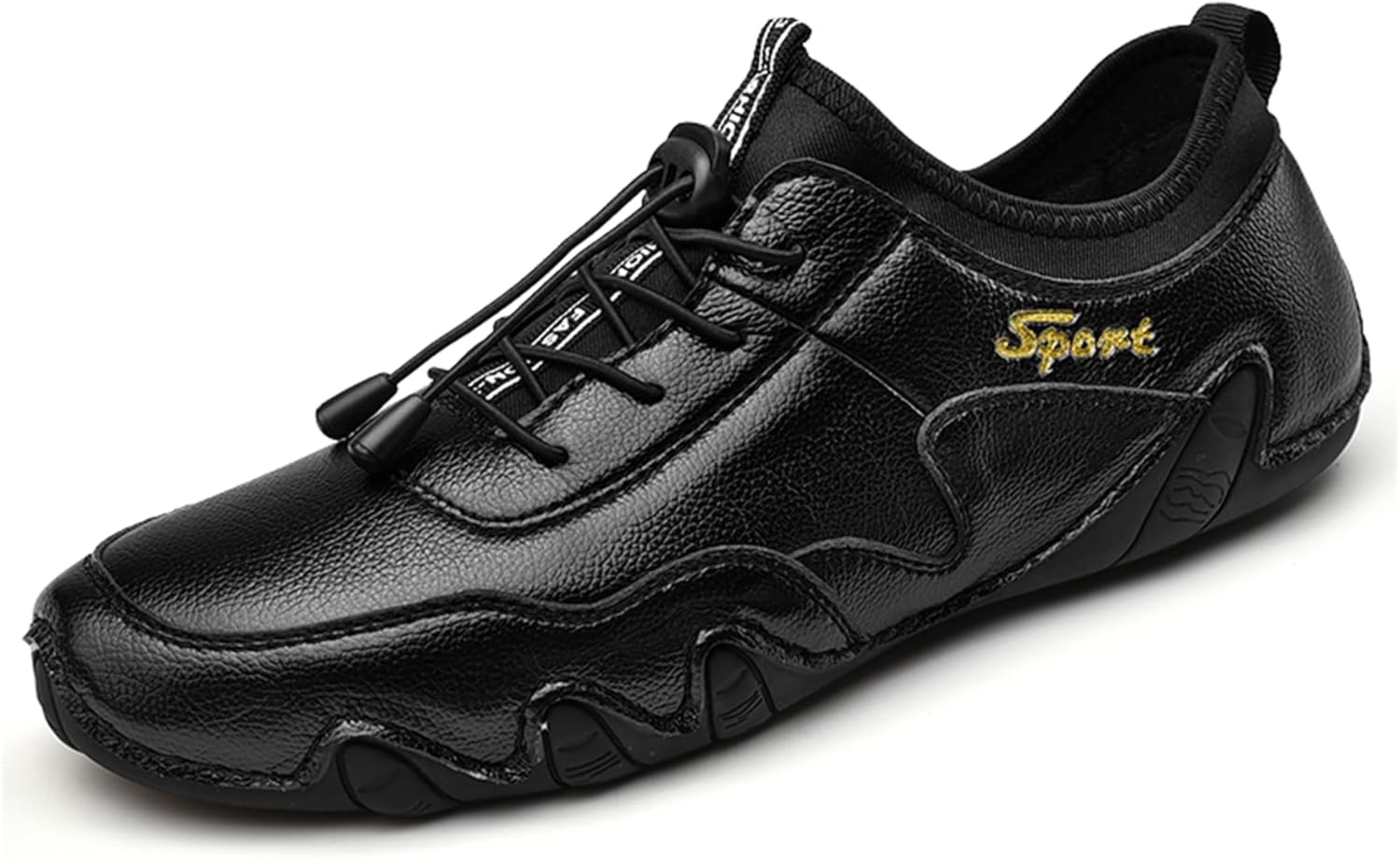 

Мужские обувь для вождения, повседневные мужские туфли, лоферы, модная мужская обувь, комфортные легкие кроссовки для ходьбы Abborora, черный