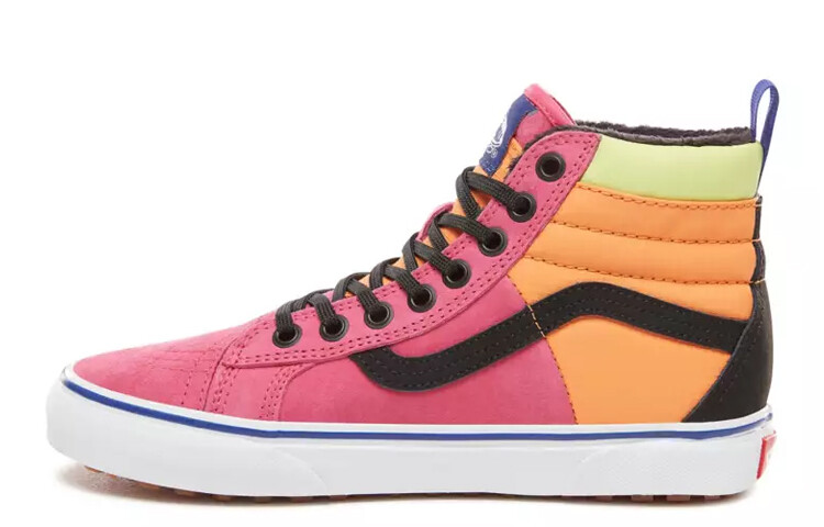 

Кроссовки Vans SK8 Hi 46 MTE DX Pink Yellow White