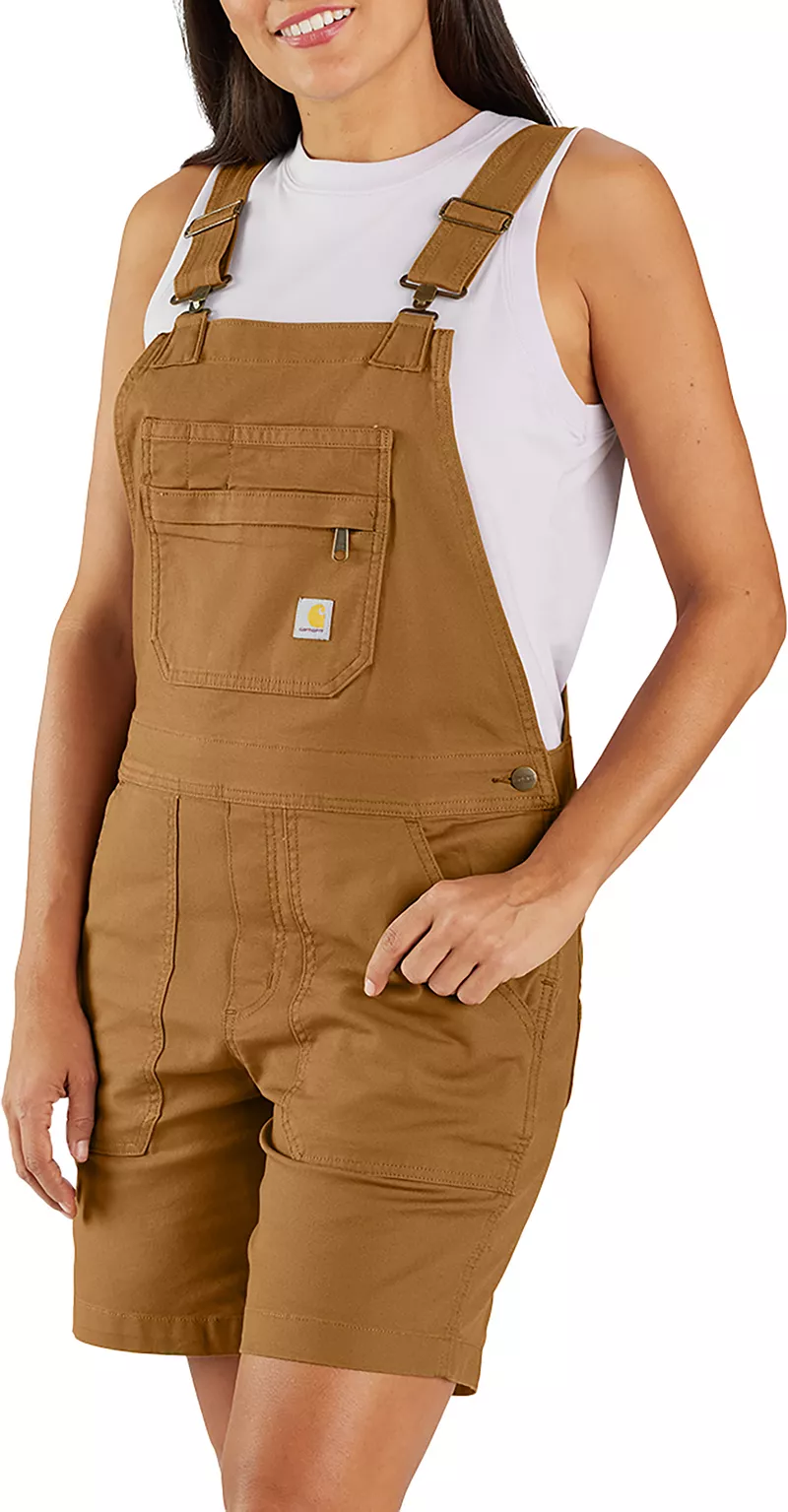 

Женские шорты из парусины свободного кроя Carhartt, цвет Carhartt Brown